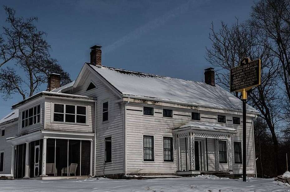 Stevens Hill Farm, a historic lawyer's house in New York State, USA