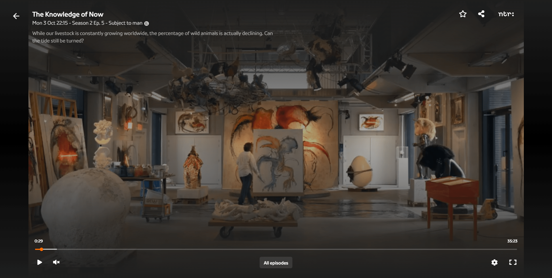 Screenshot from The Knowledge of Now