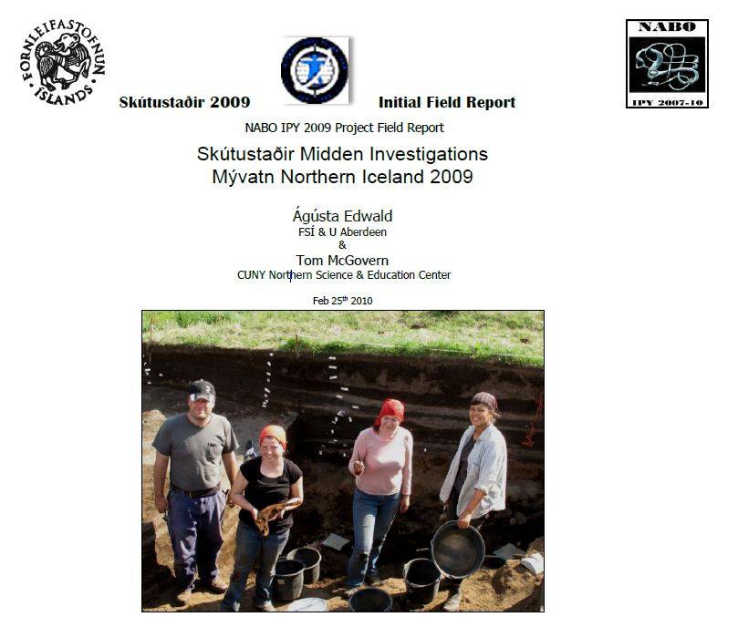 Skutustadir 2009 Midden Report