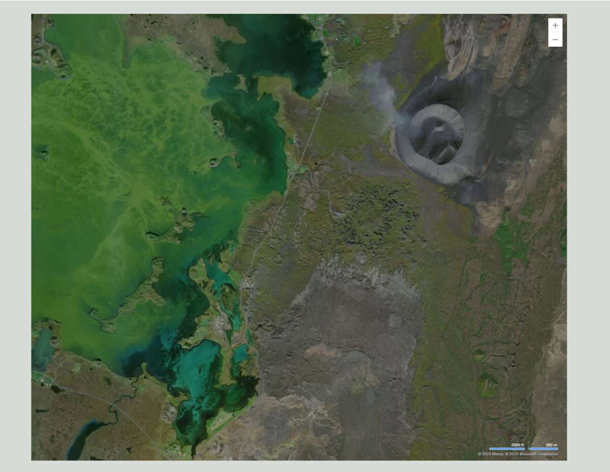 Project map for Landscapes of Settlement and Change: Long term human ecodynamics in Mývatnssveit