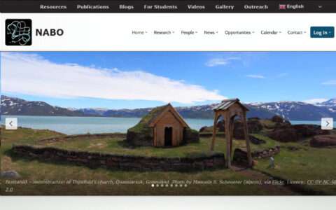 New NABO website screenshot