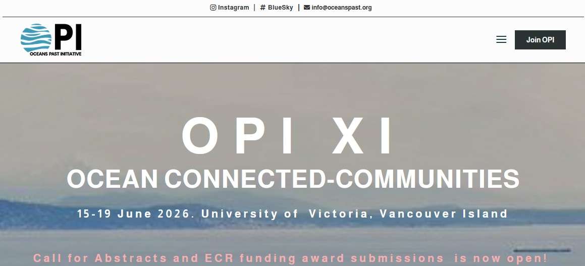 Oceans Past Initiative XI: Ocean Connected Communities