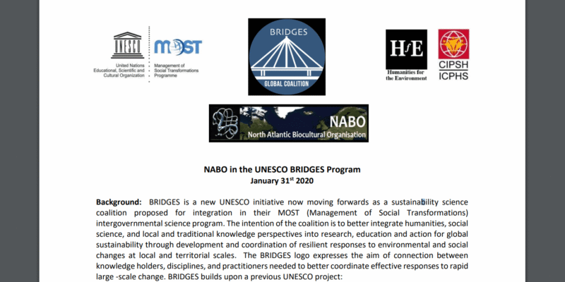 NABO in the UNESCO BRIDGES Program